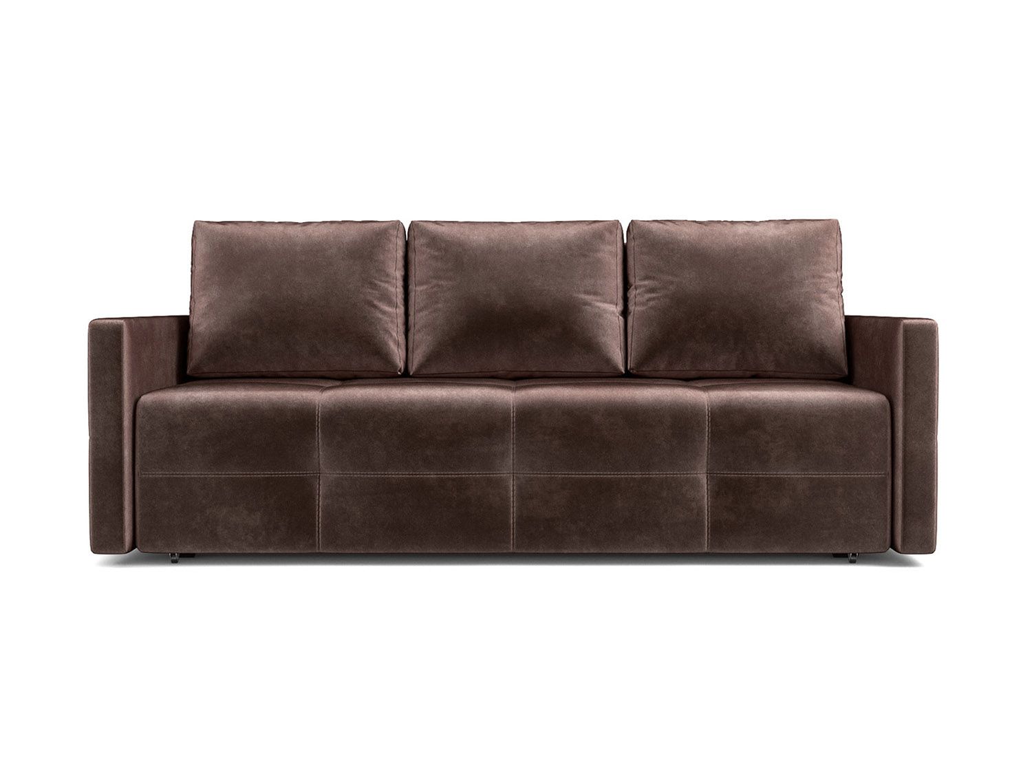 Диван Марсель №2 бархат шоколадный STAR VELVET 60 COFFEE