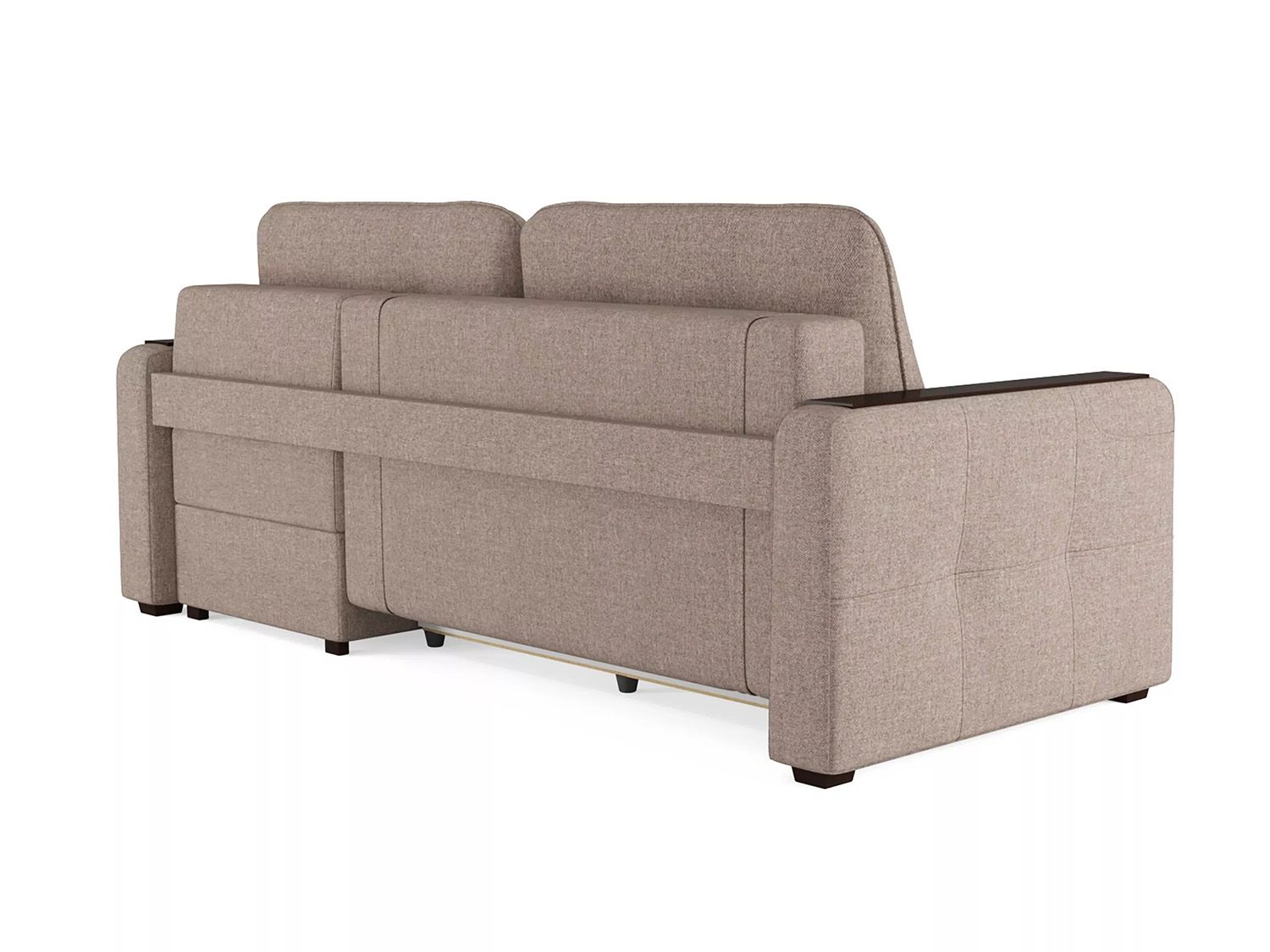 Диван угловой Смарт 3 2Т-1Пф Рогожка шерлок 932