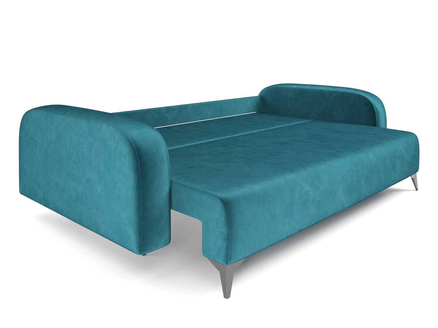 Диван Цюрих бархат сине-зеленый STAR VELVET 43 BLACK GREEN