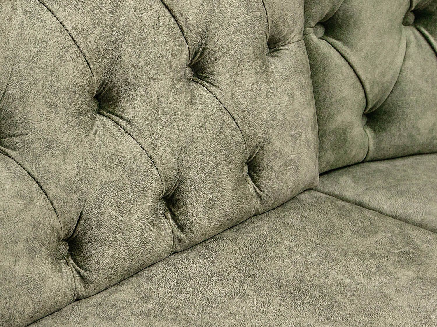 Скамья угловая Орхидея Люкс дуб крафт золотой/велюр мохито