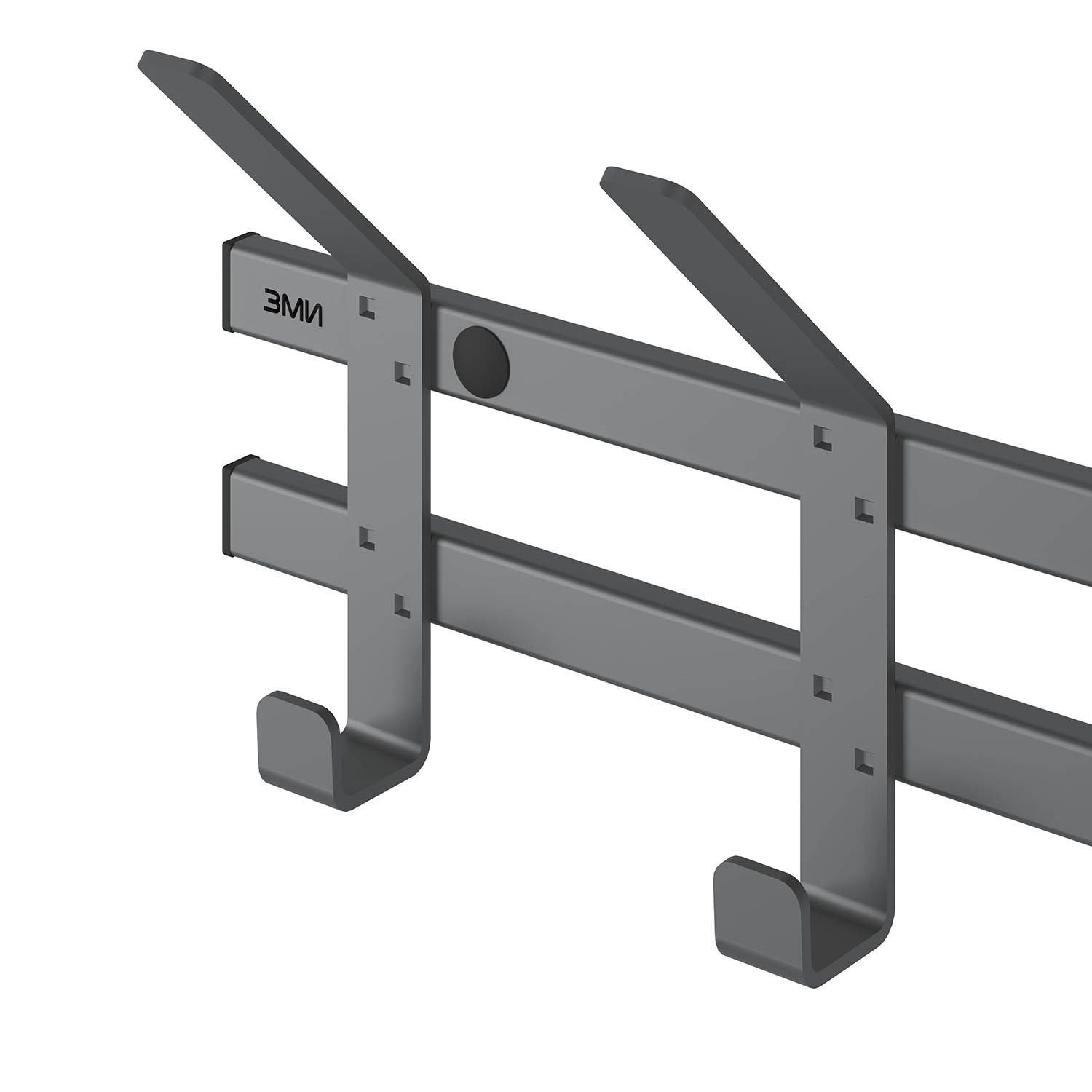 Вешалка настенная Торонто 7 Графит