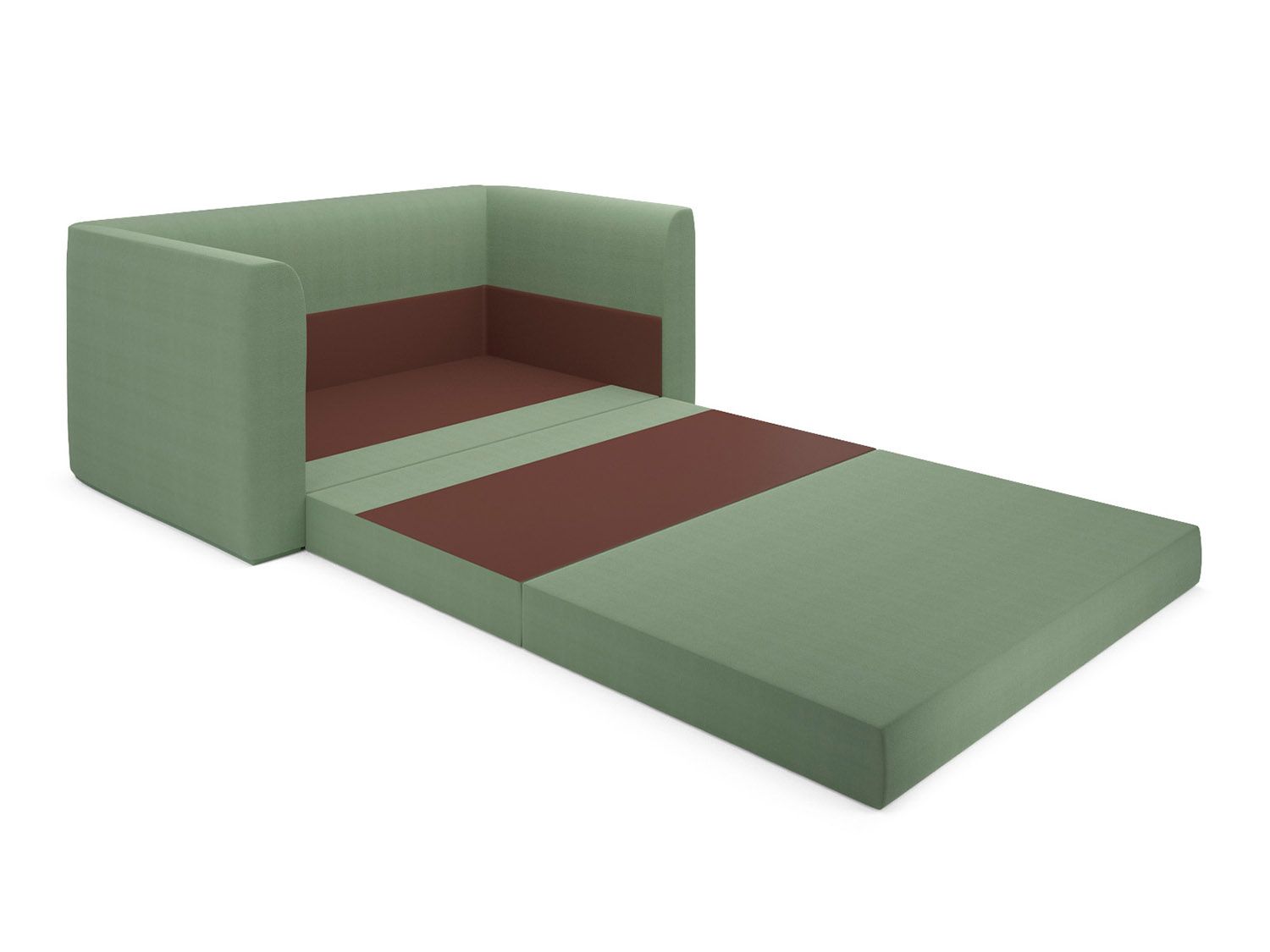 Диван Ассоль зеленый