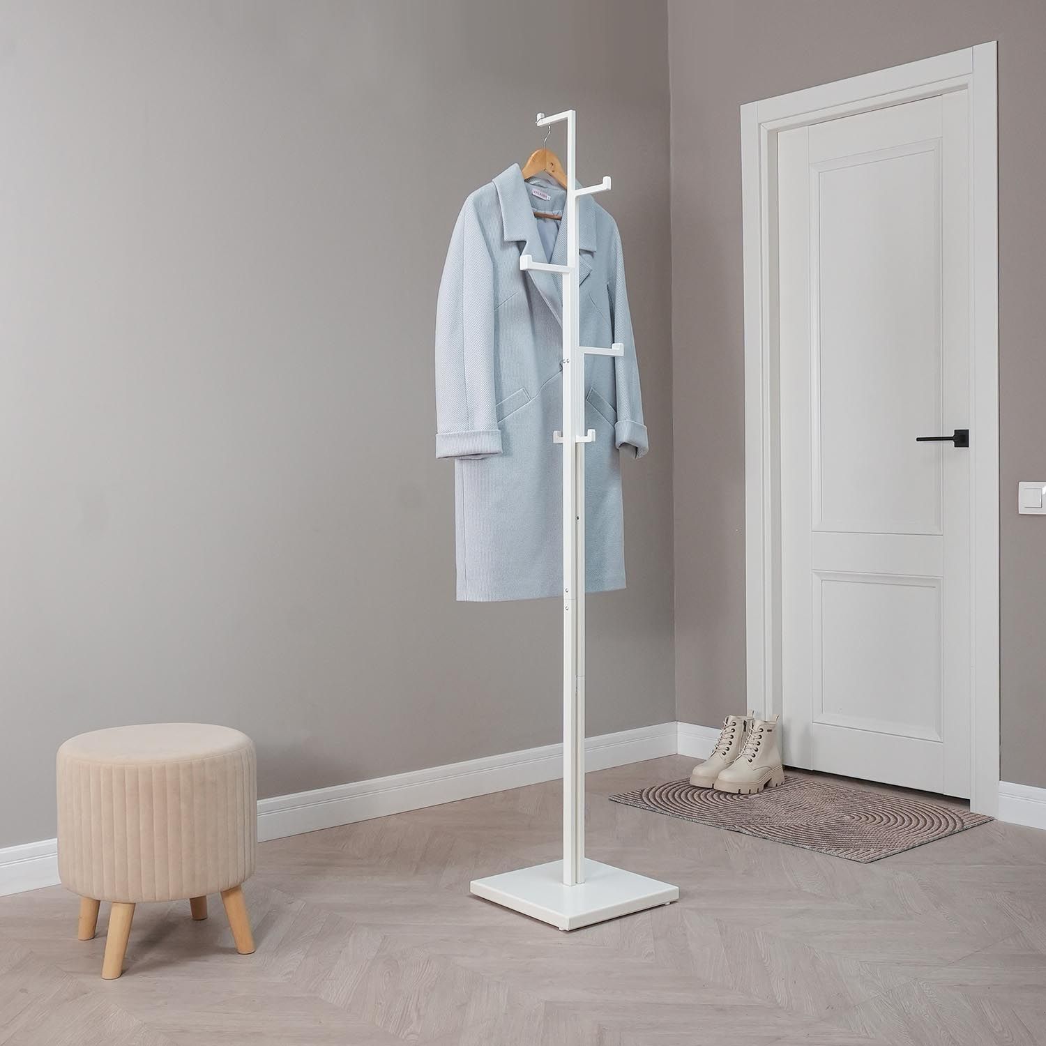 Вешалка напольная Торонто 1 Белый