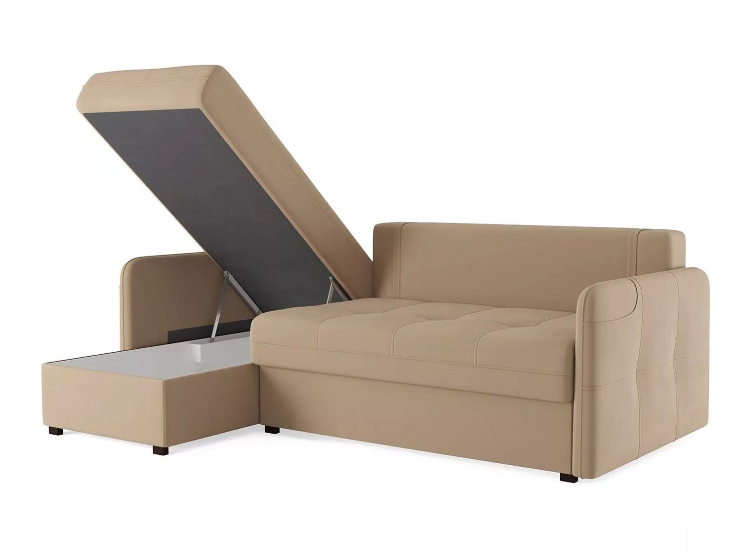 Диван угловой SMART 1 1Пф-2Т Велюр Velutto 05