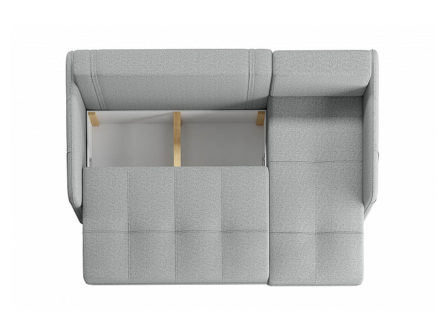 Диван-кровать угловой SMART 1 2Т-1Пф Анри 35