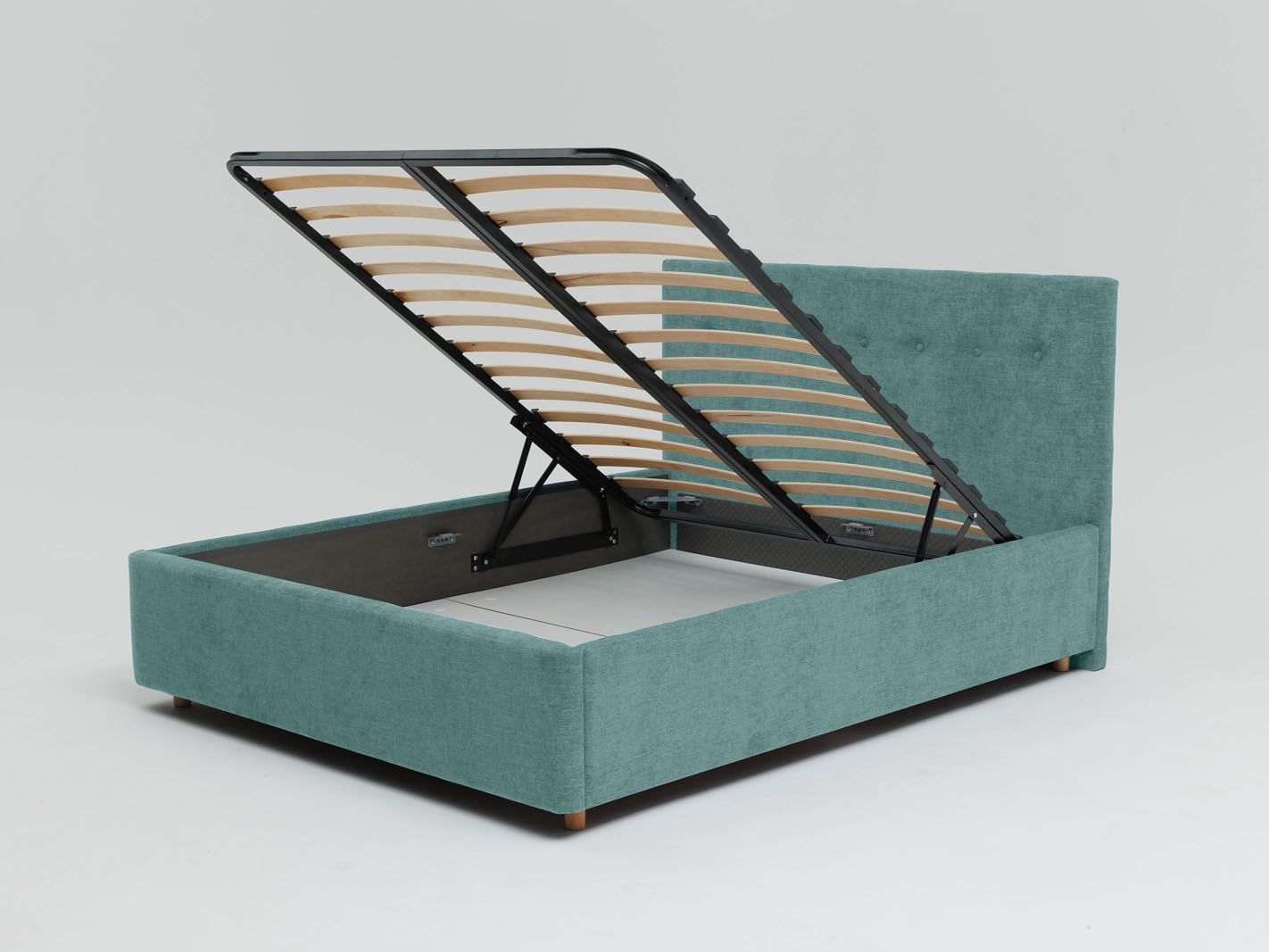 Кровать Nova 1800 с под. механизмом / бирюза №21