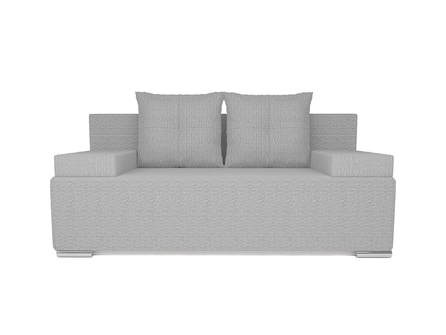 Диван Мадейра рогожка серая