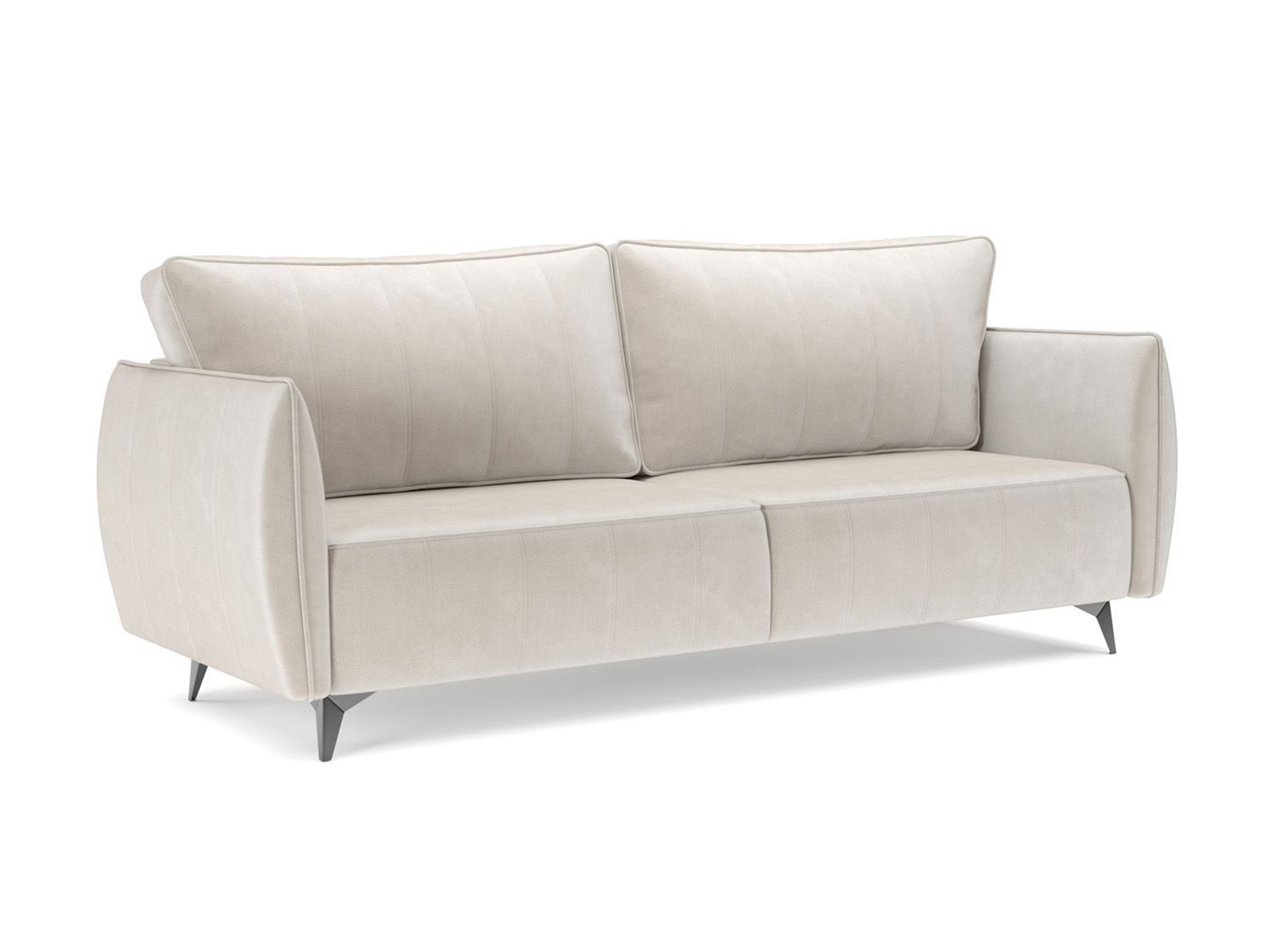 Диван Осло бархат бежевый STAR VELVET 6 LIGHT Beige