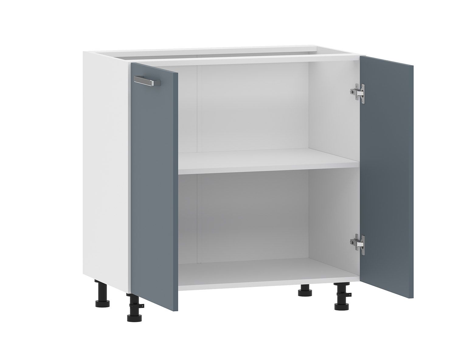 Борги 100.02 тумба кухонная (800) Белый / Маренго