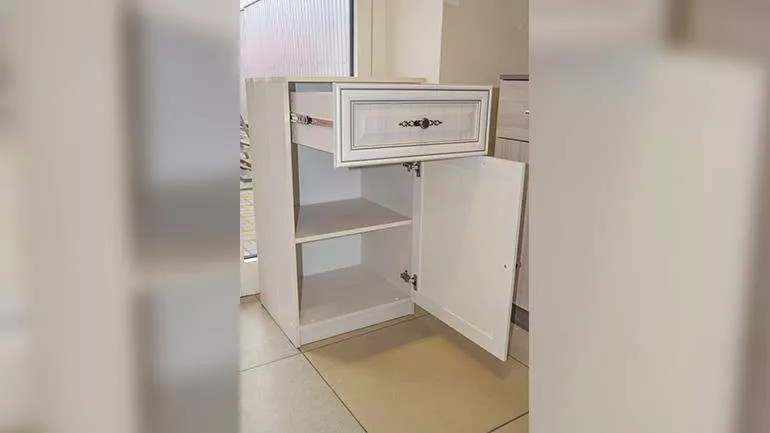 Тумба Габриэлла вудлайн кремовый