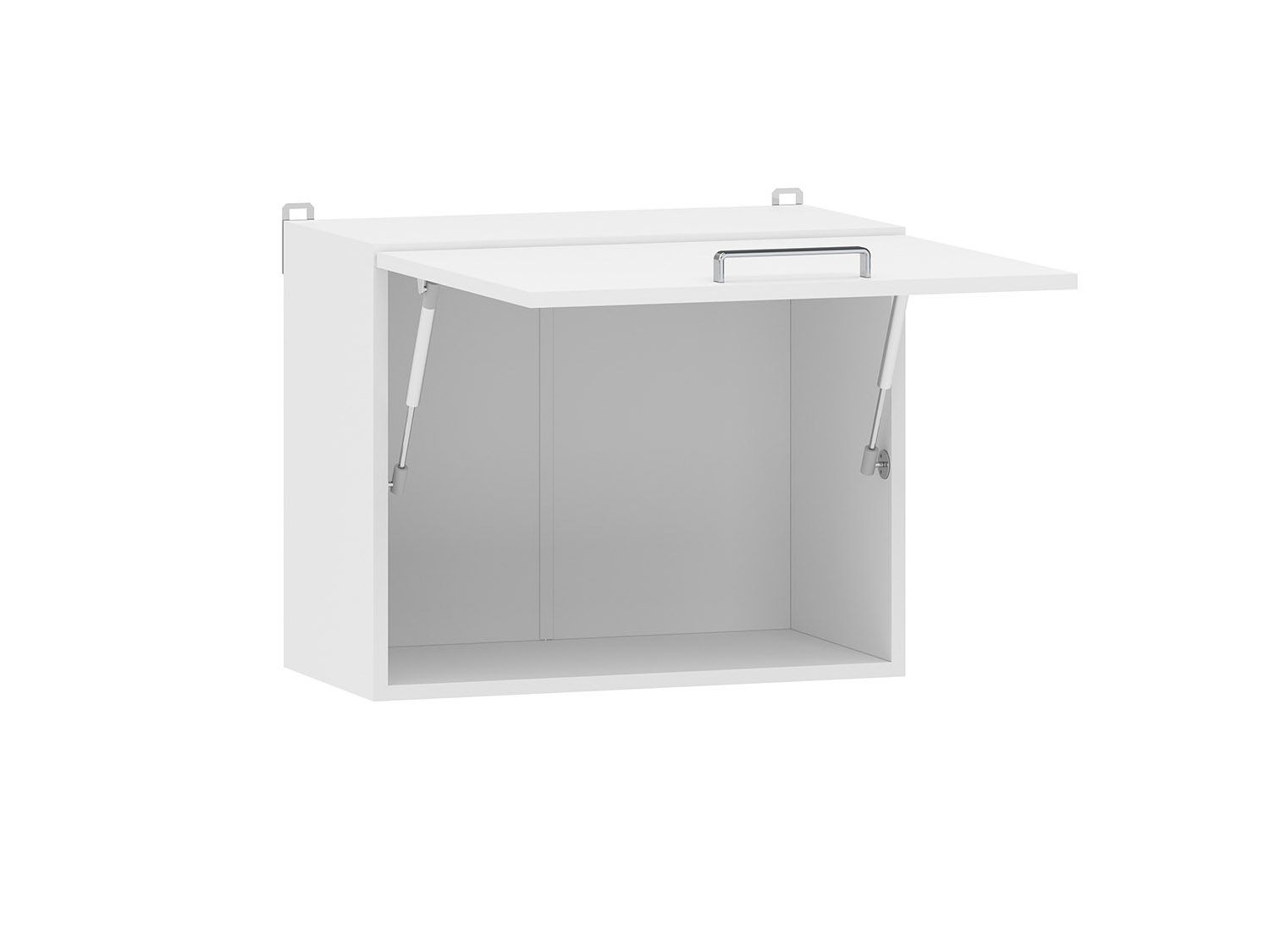 Борги 100.39 шкаф навесной (600) Белый / Белый