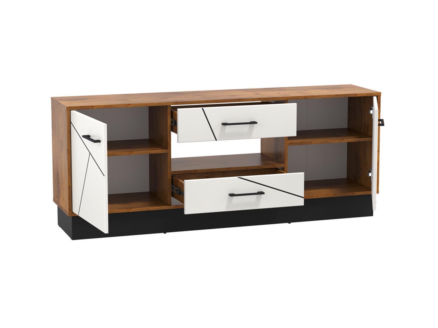 Тумба под ТВ Гамма 54.04 Таксония/Белый