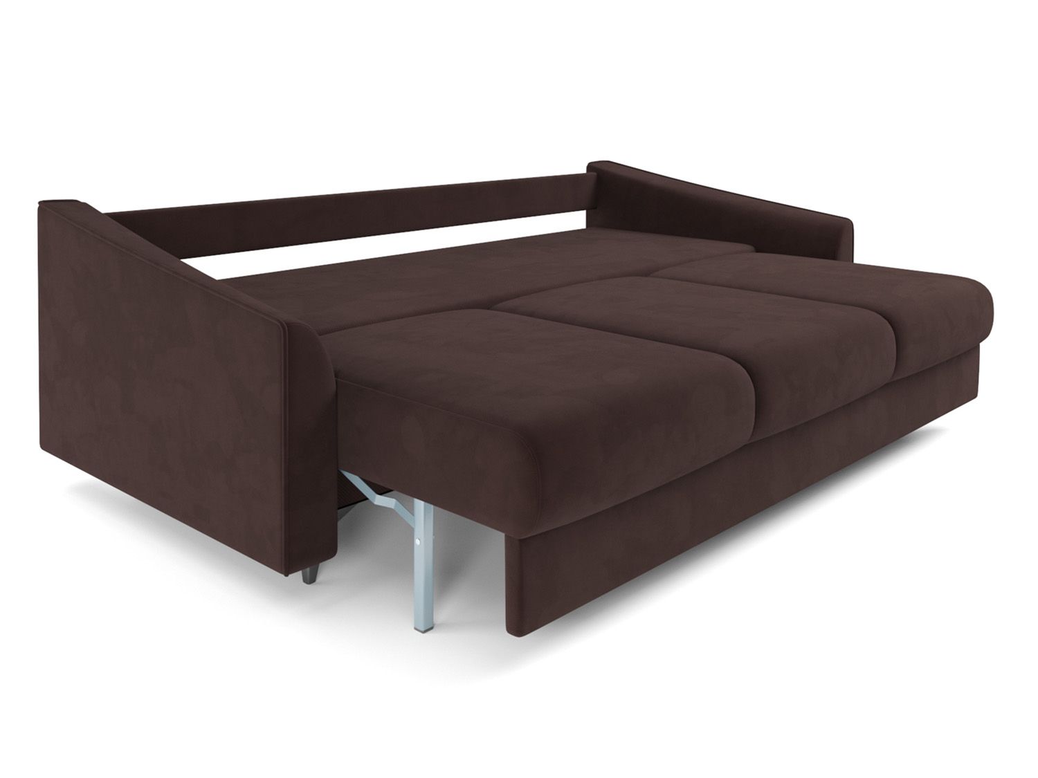 Диван Уэльс велюр шоколад HB-178 16