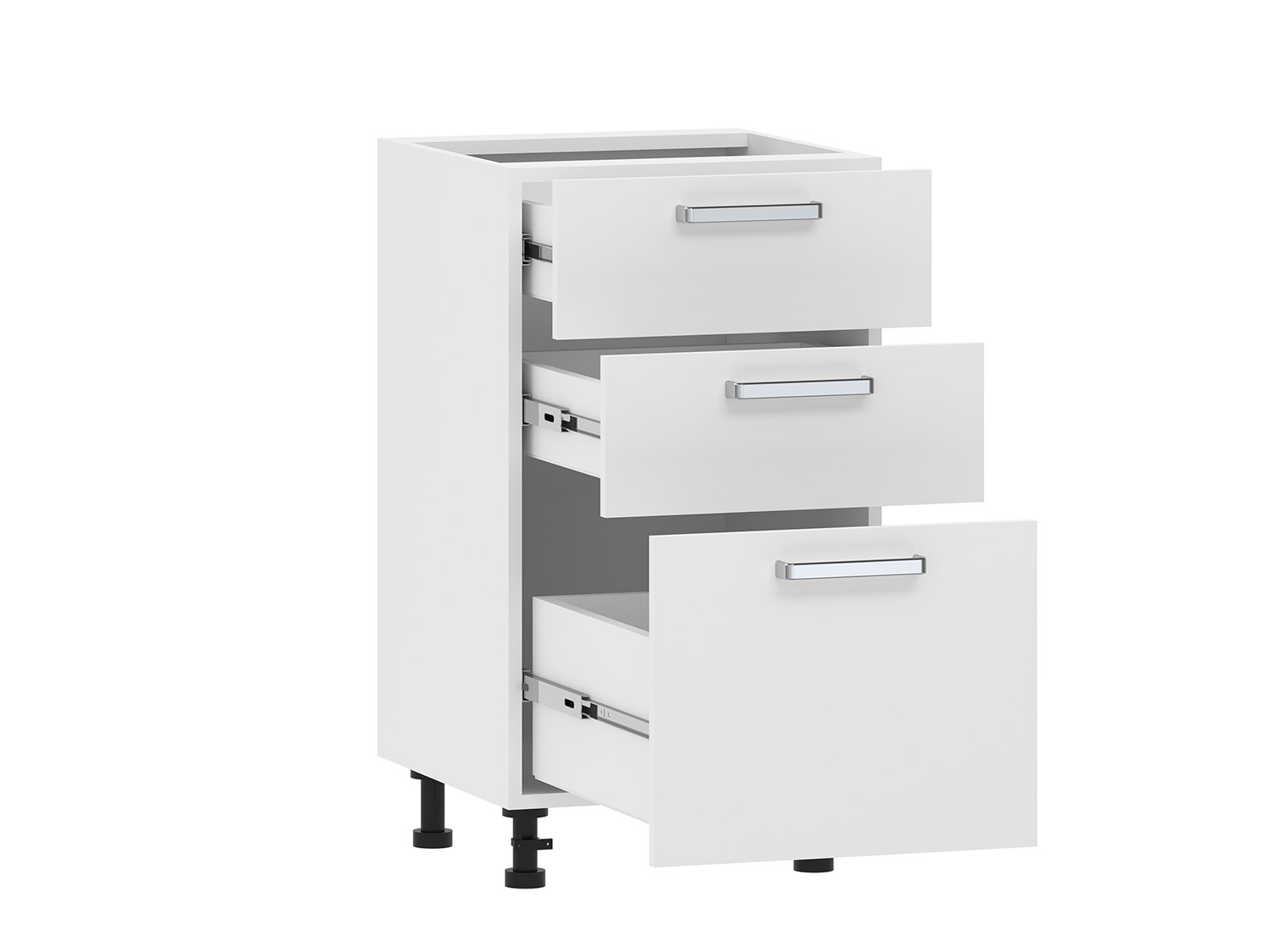 Борги 100.06 450 тумба кухонная / Белый