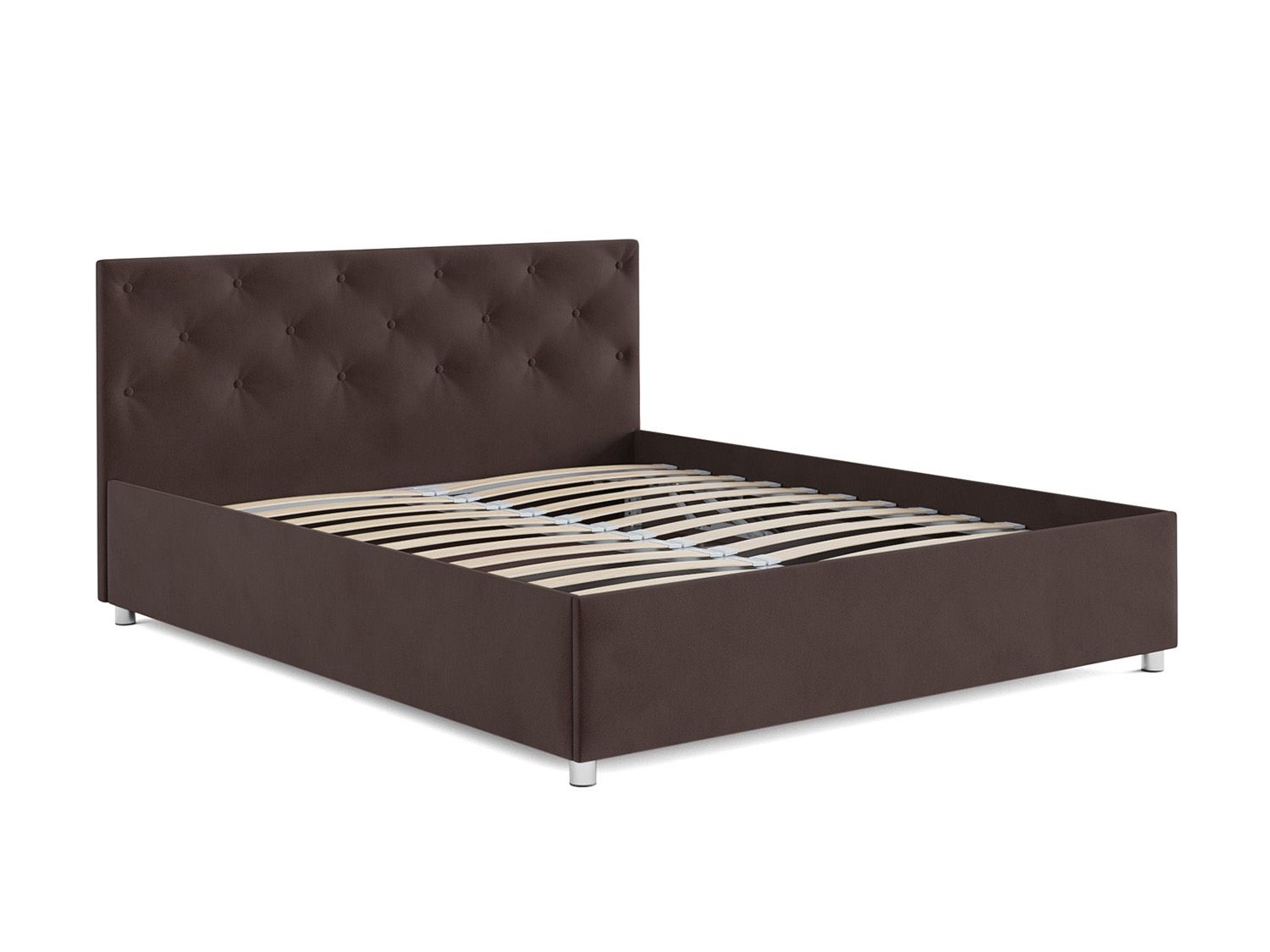 Кровать Классик велюр молочный шоколад / НВ-178/13 160