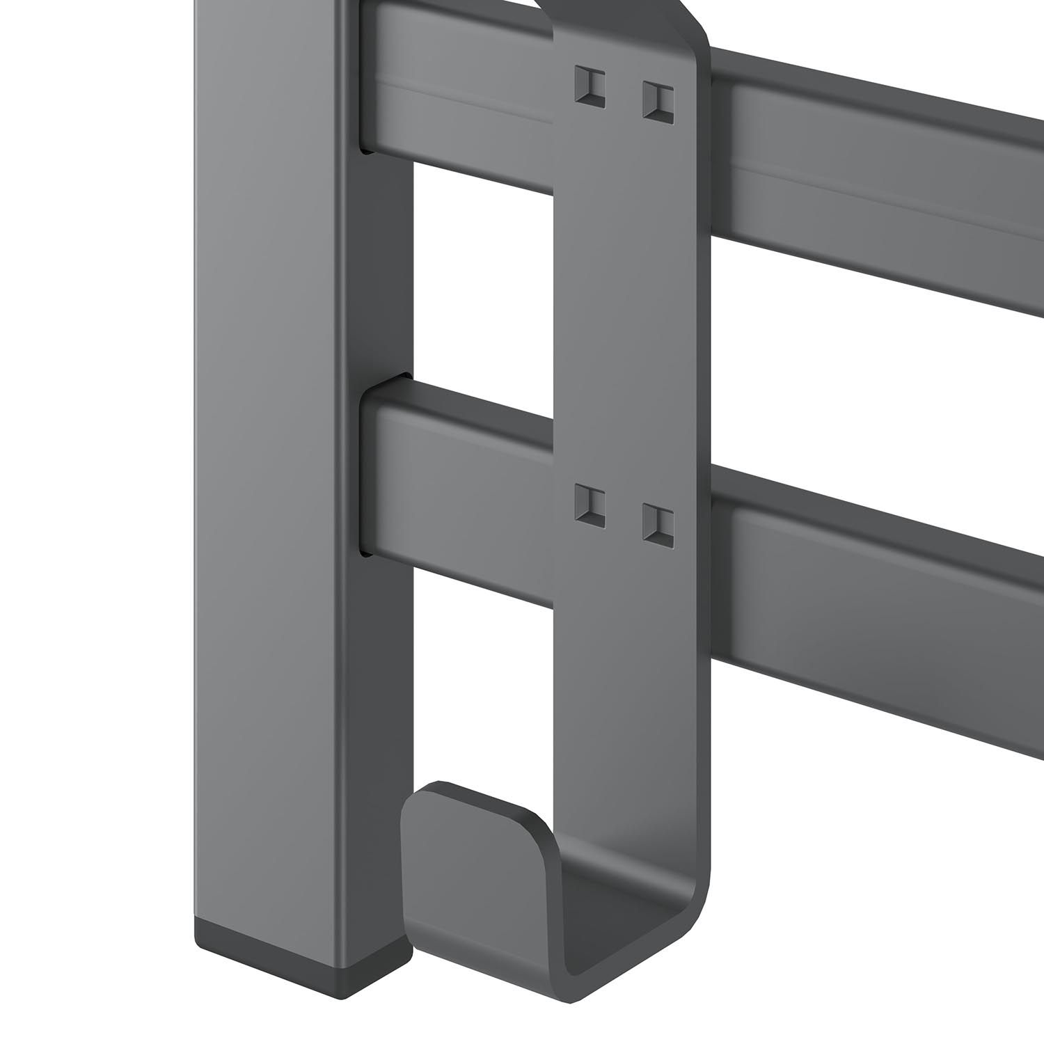 Вешалка с полкой Торонто 11 Графит