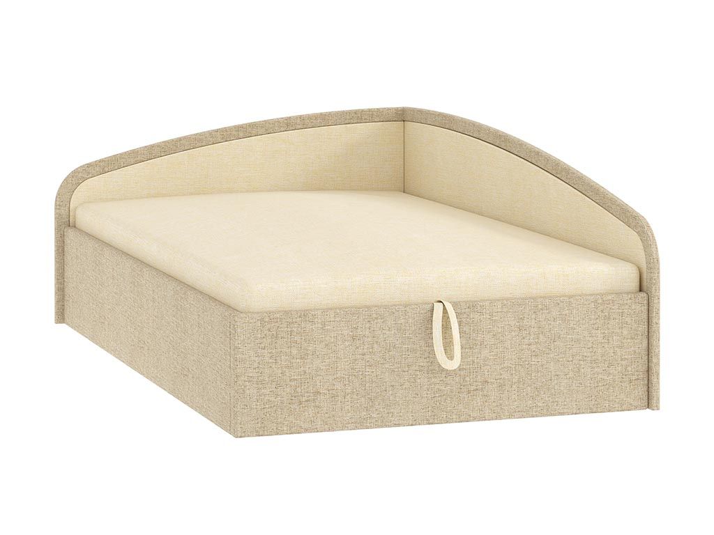 Тахта Адель 1200 / Тесла милк + мокко