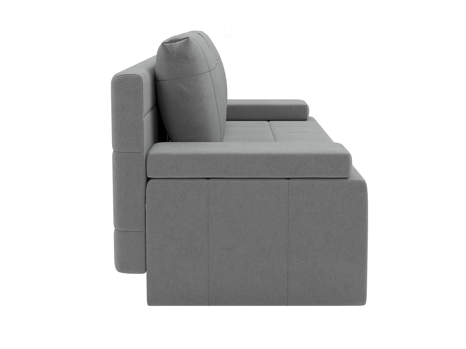 Ричмонд М диван-кровать 3-х мест / велюр Parma 25 серый