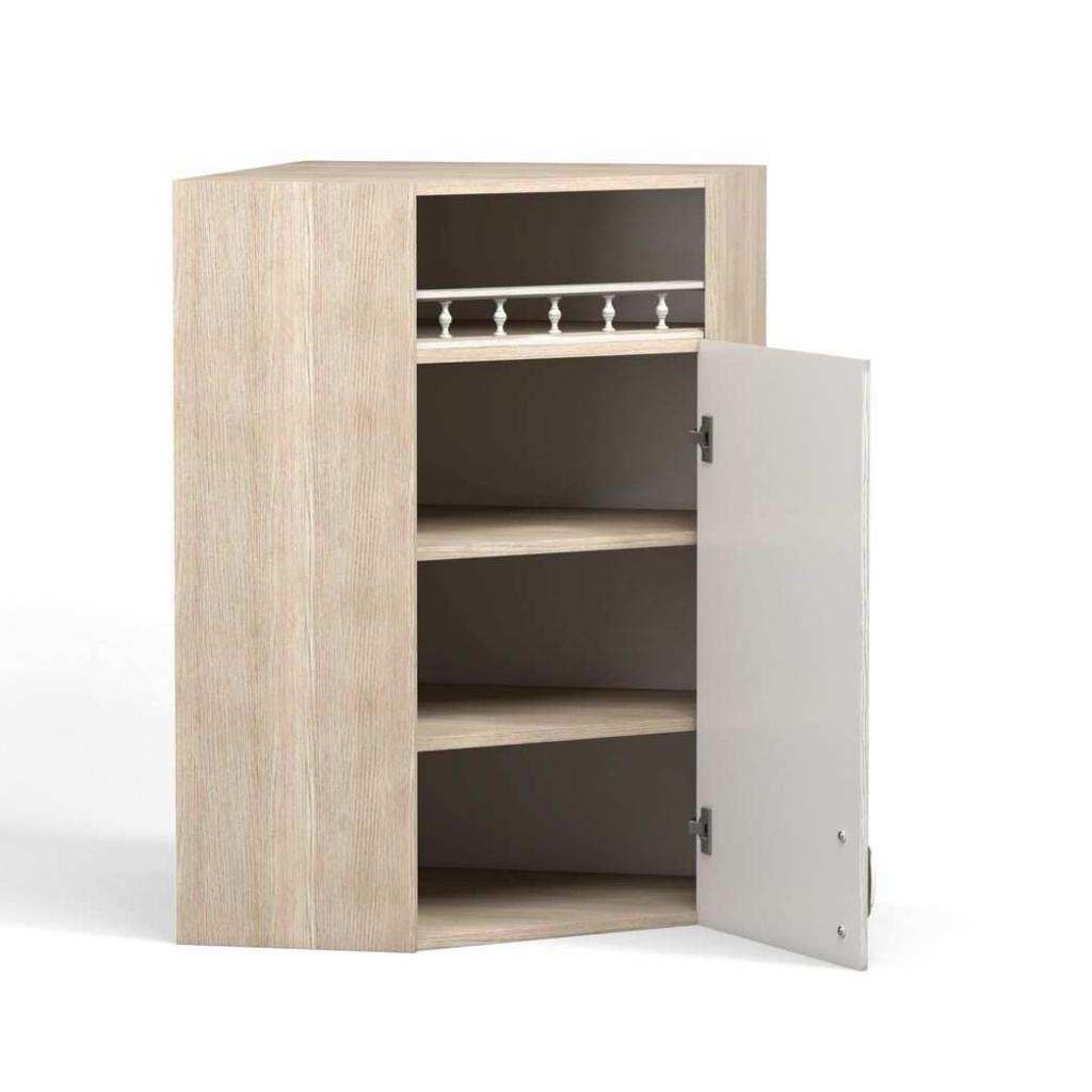 Анжелика шкаф угловой ШКН 600 УТ П/ясень патина В 920