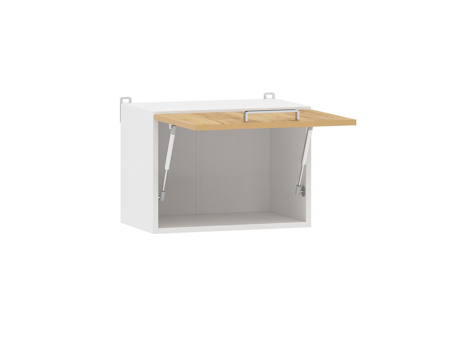 Борги 100.38 шкаф навесной (500) Белый / Дуб Крафт золотой