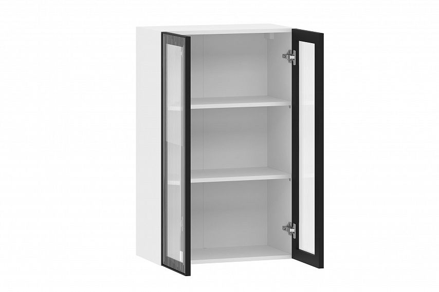 Moru шкаф навесной 100.83.600 / Белый/Черный