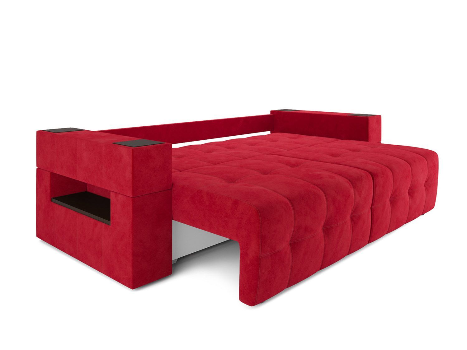 Диван Венеция кордрой красный