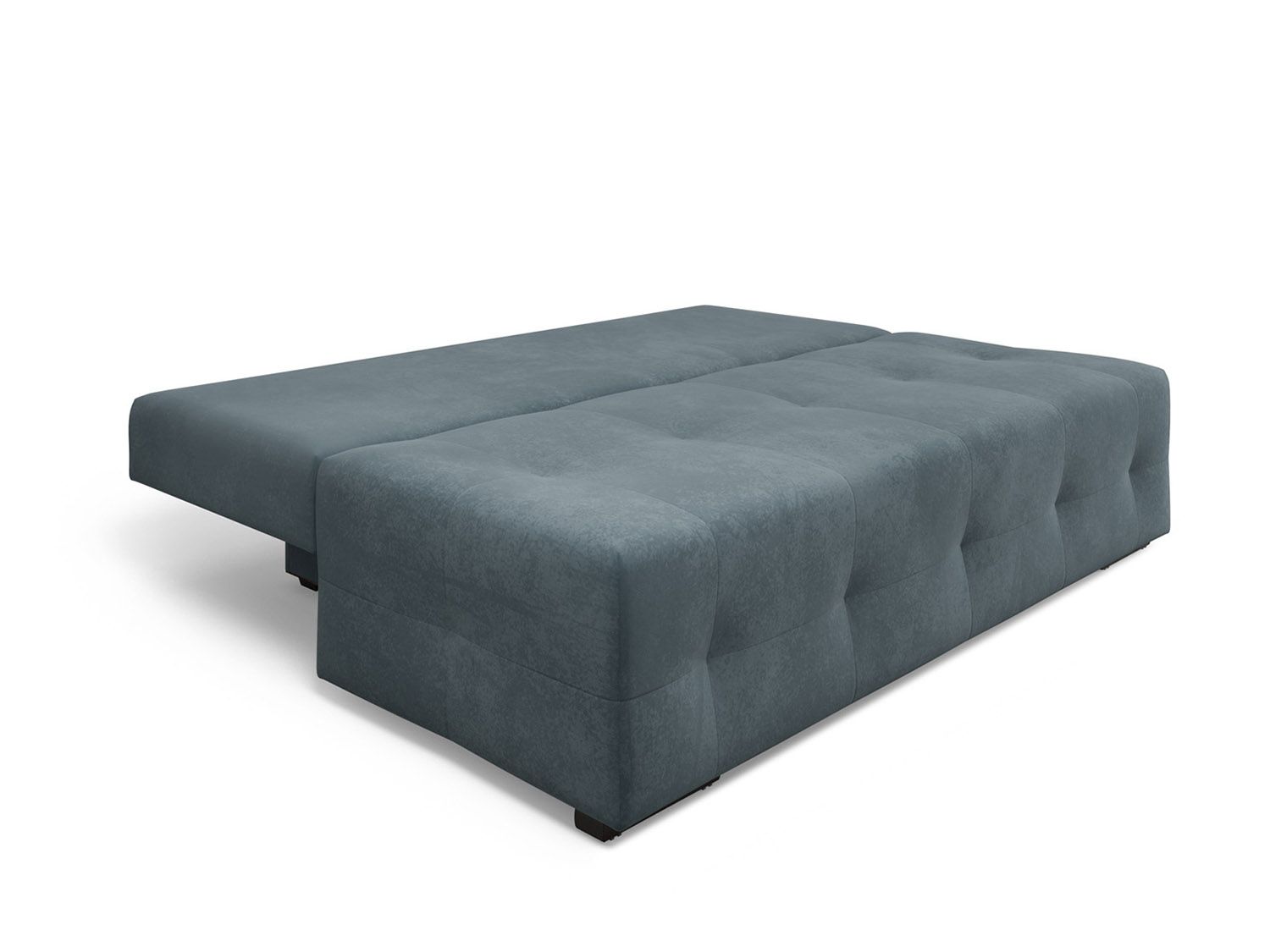 Диван Марсель №1 велюр серо-синий / НВ-178/26