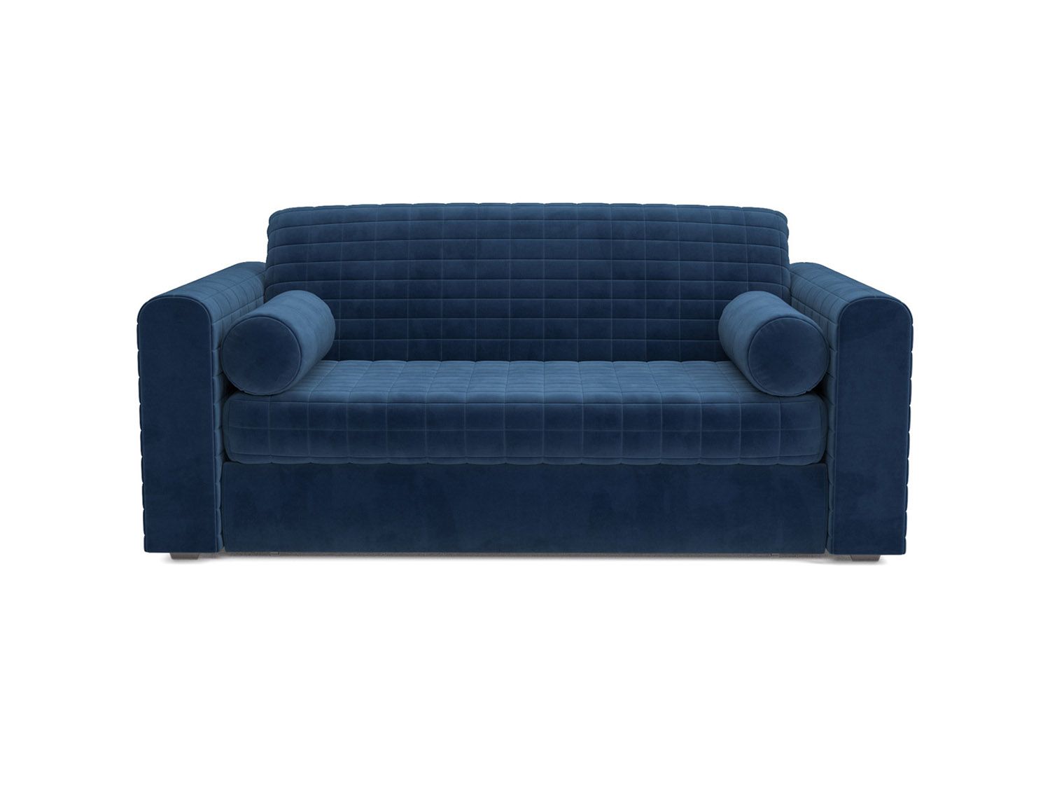 Диван Аккордеон Барон №5 Темно-синий Luna 034