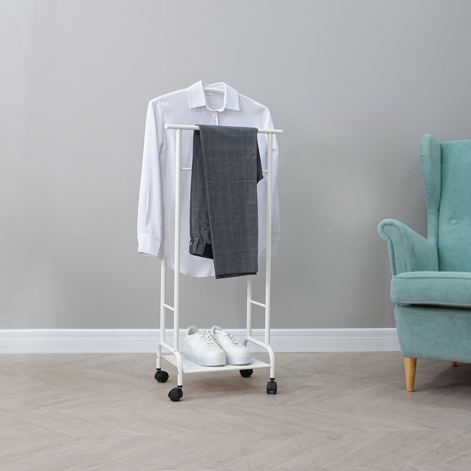 Вешалка костюмная Римини 2М Белый