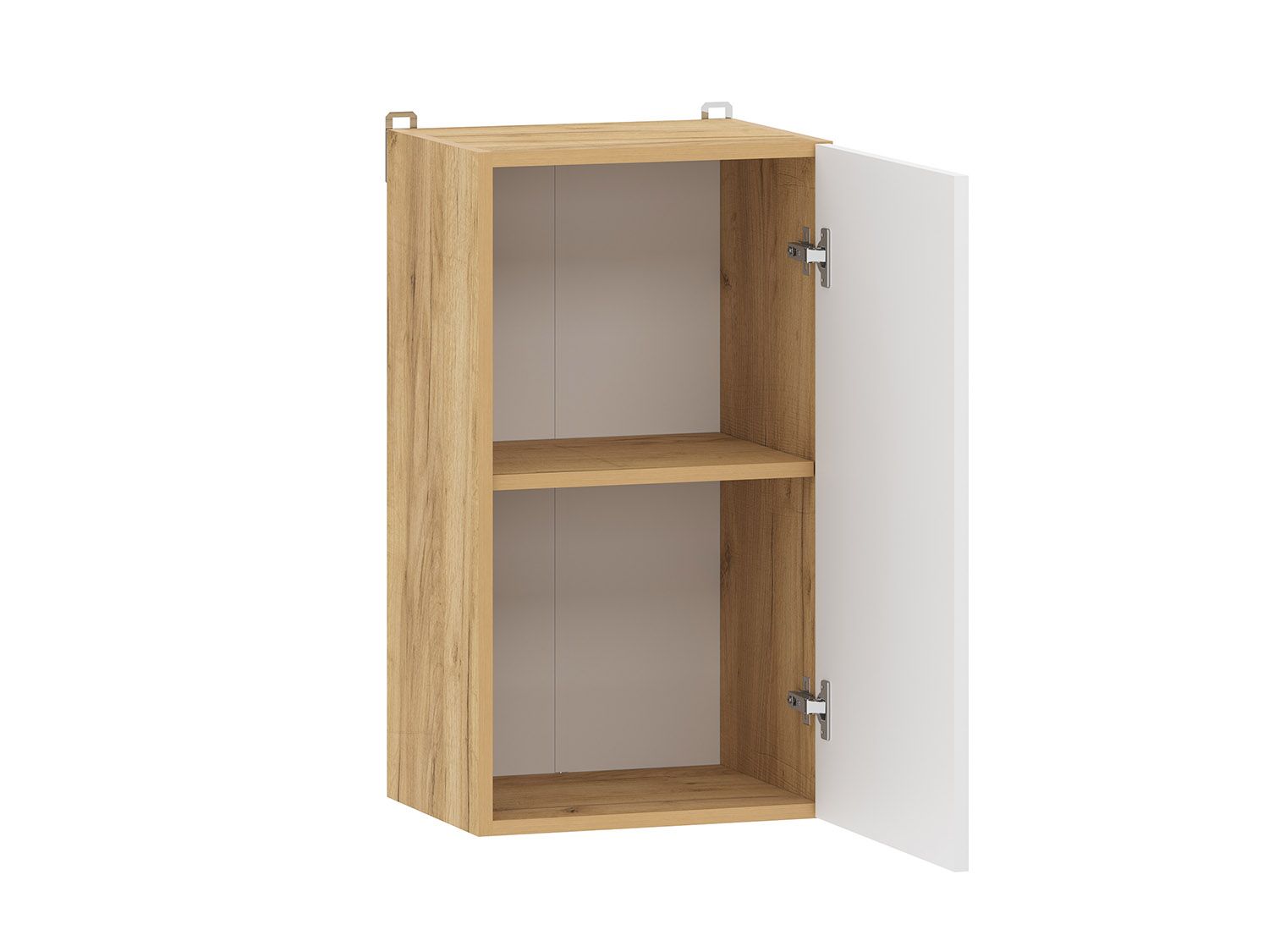 Борги 100.30 шкаф навесной (400) Дуб Крафт золотой / Белый