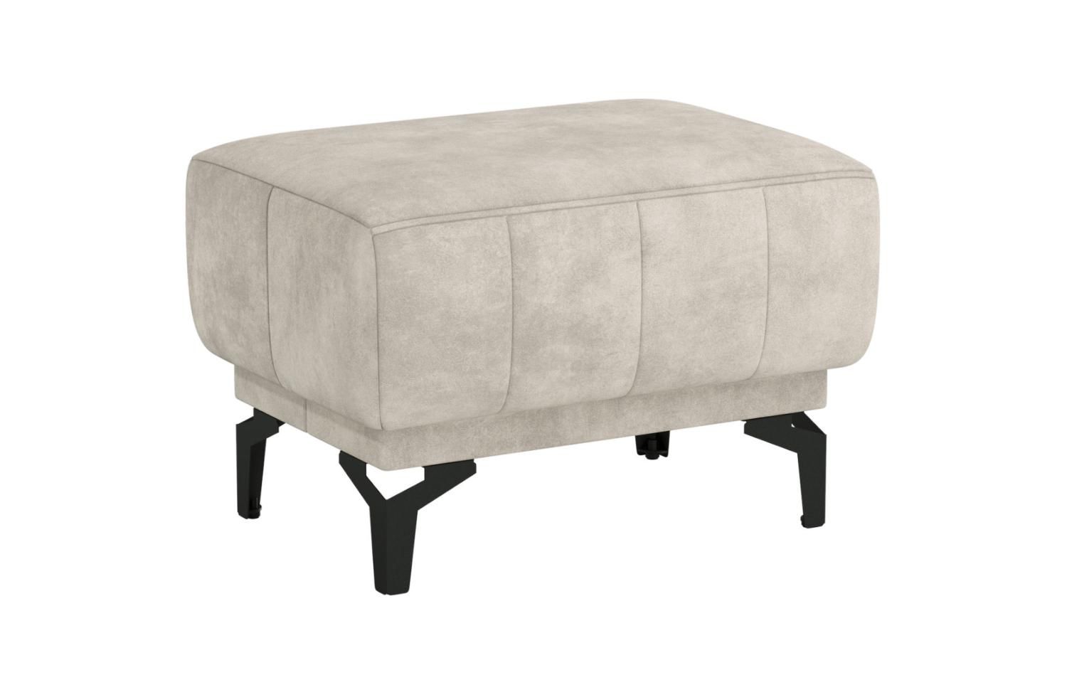 Одри пуф велюр бежевый