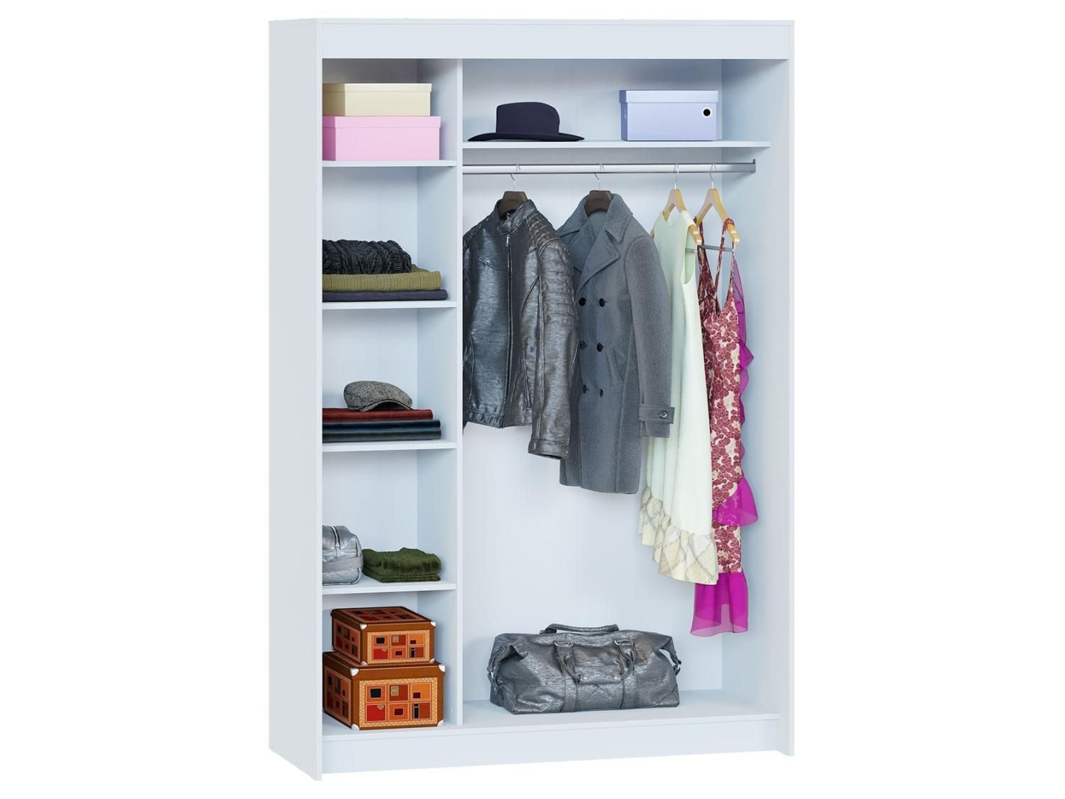 Шкаф-купе ШР-2156.2 Белый