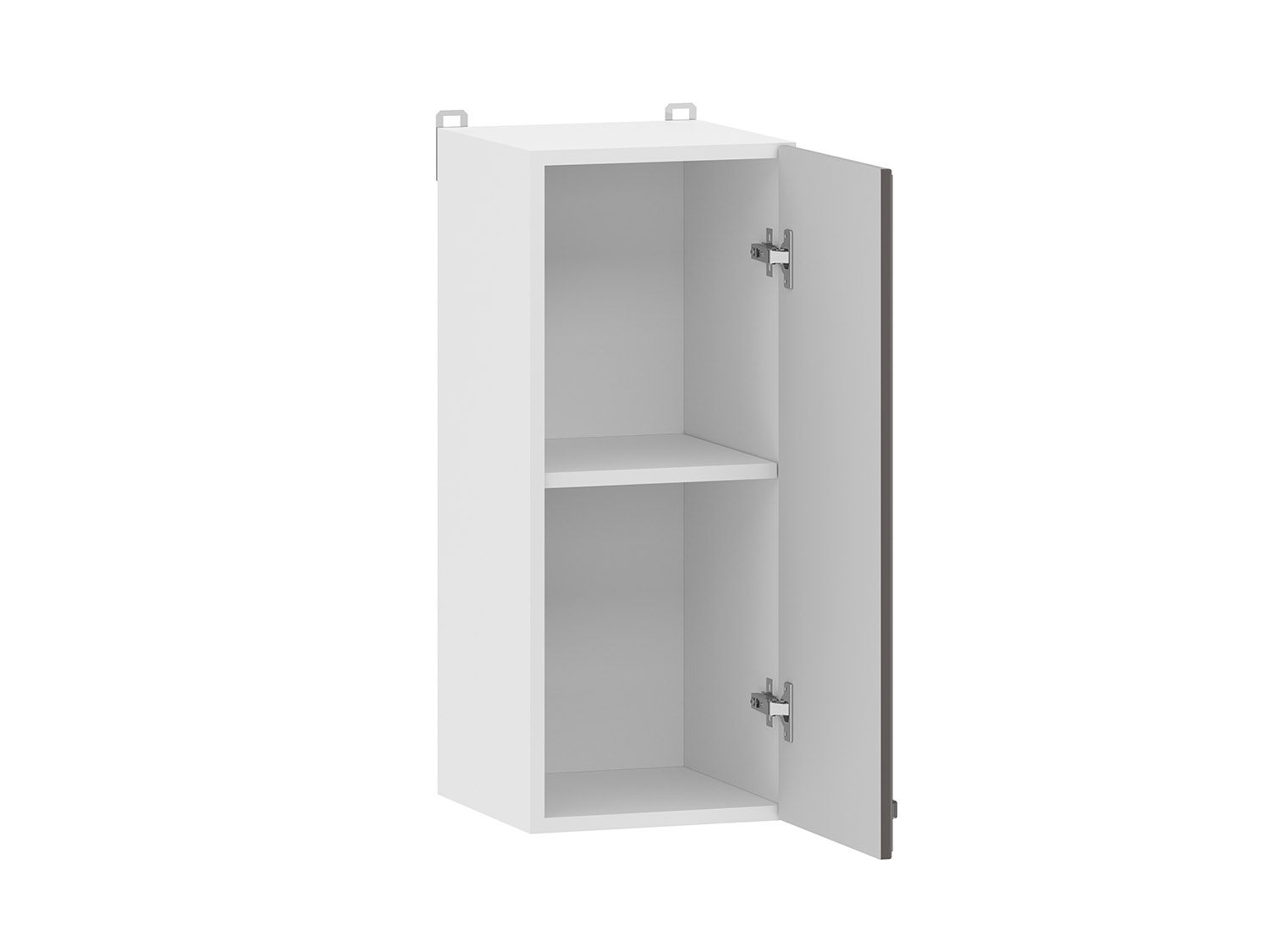 Вокс 100.30 300 шкаф навесной / Белый/Графит