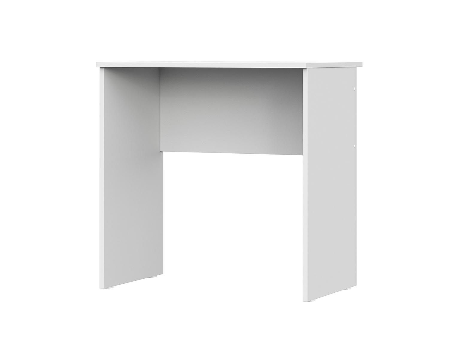 Токио стол без ящиков / Белый текстурный