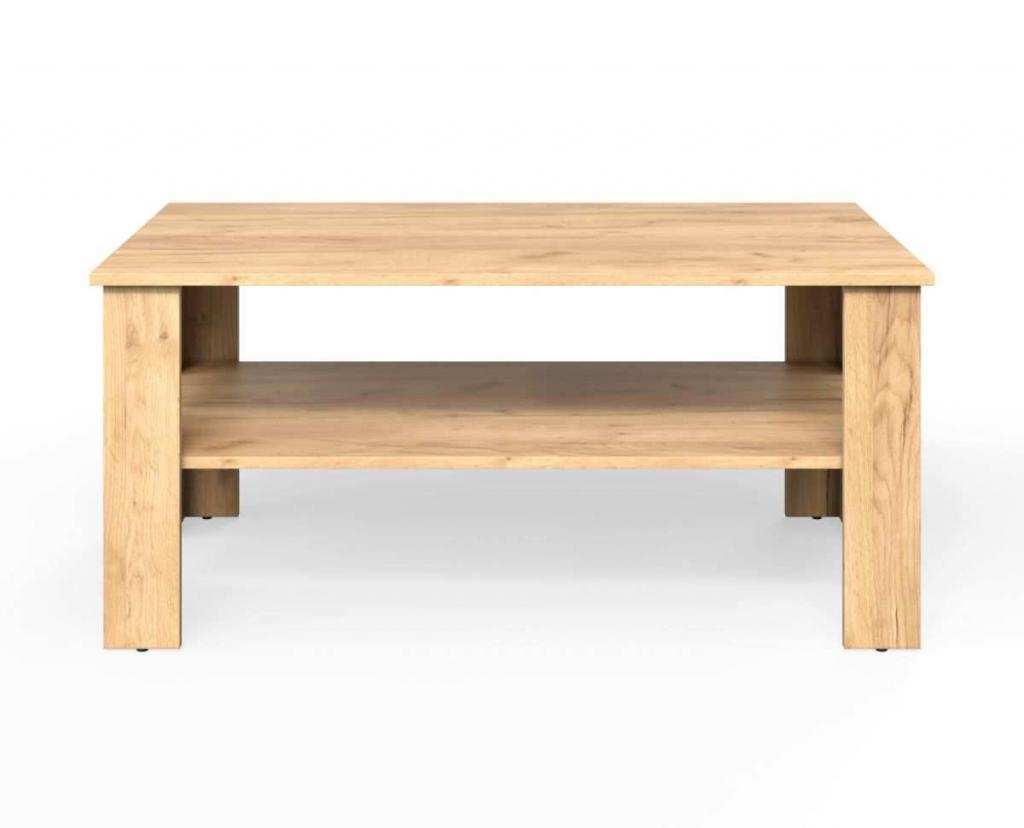 Стол журнальный СЖ-5 дуб крафт золотой