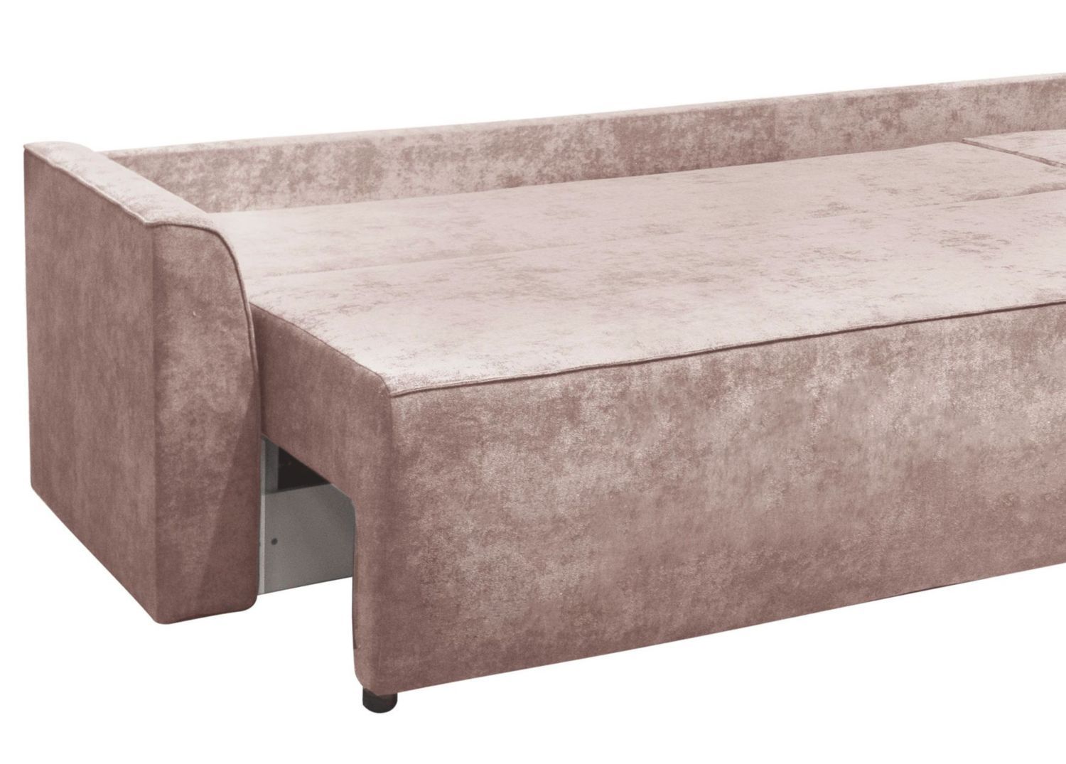 Диван Марсель линейный велюр десерт