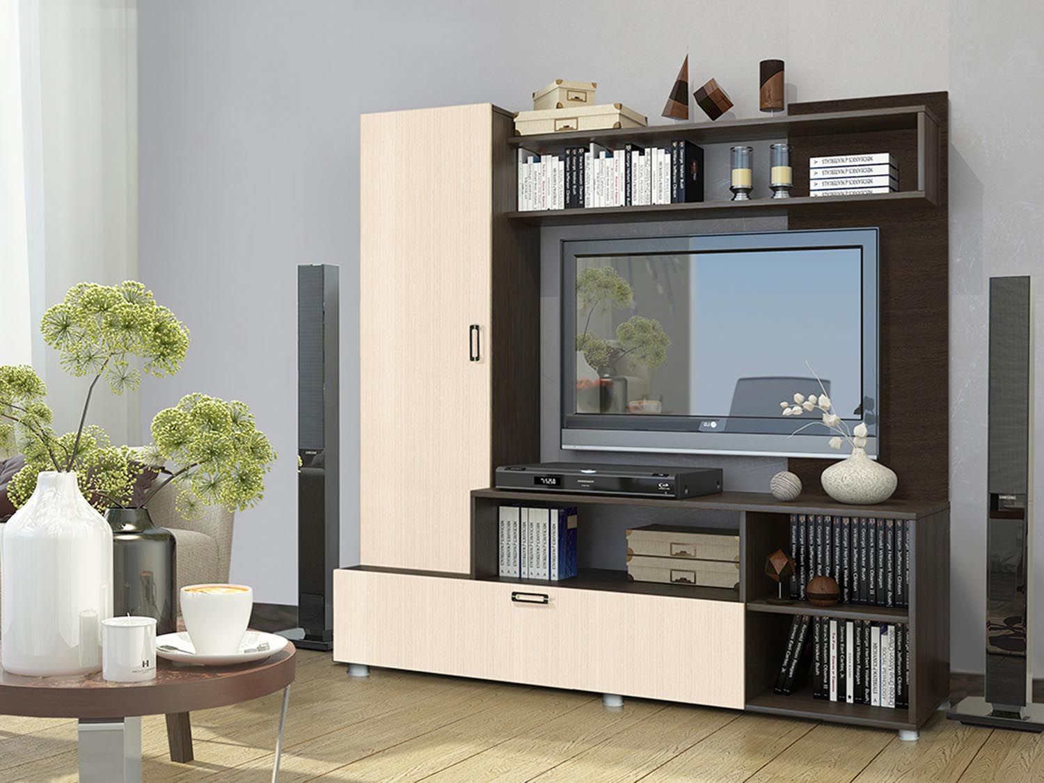 Аллегро 8 гостиная / Венге/Дуб Белфорт