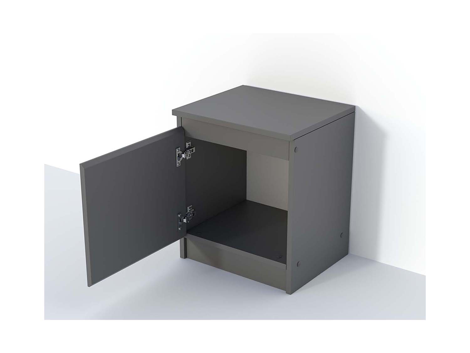 Кэт-1 тумба 1 створка - Графит