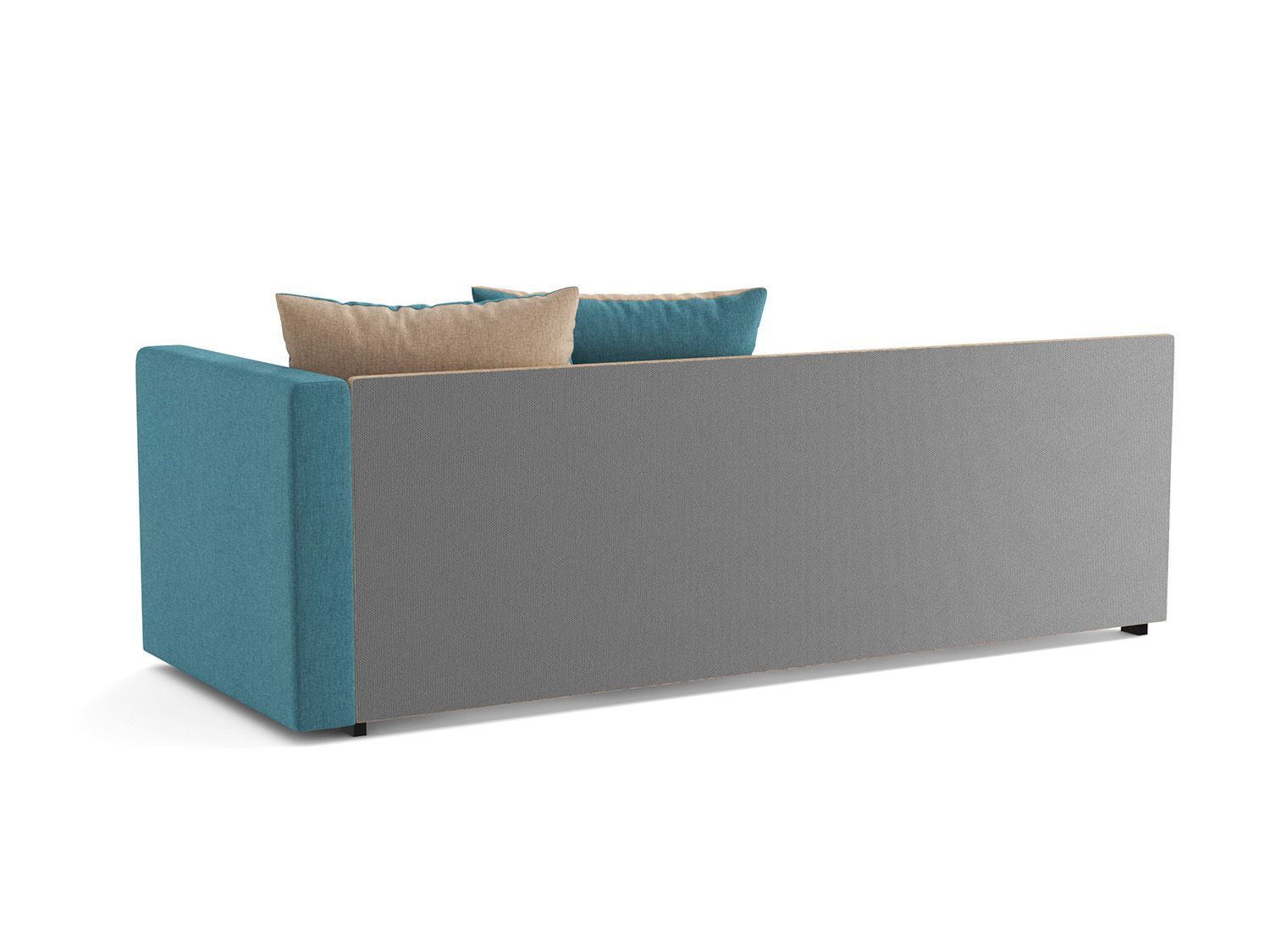 Диван-кровать Мальта М жаккард тесла деним/крем