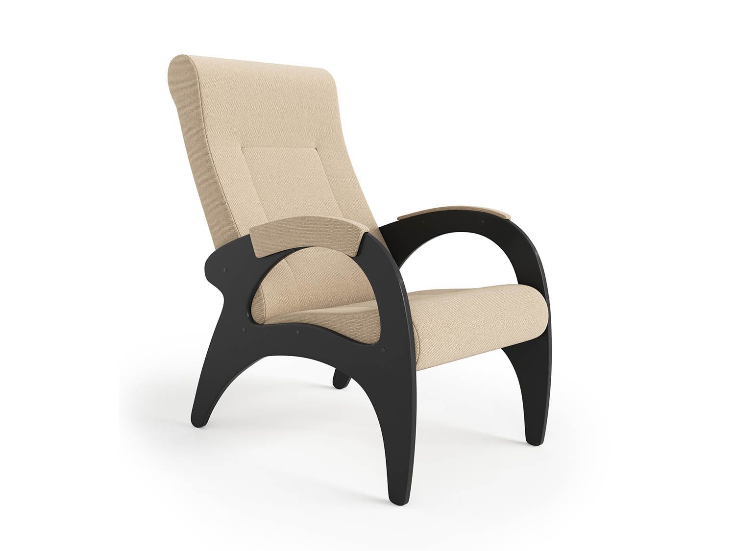 Кресло Ремини Черный / Песок