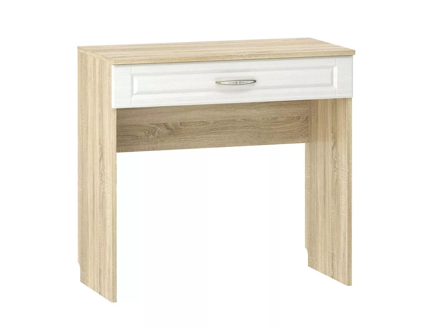 НМ 040.57 Стол туалетный Оливия дуб Сонома/белое дерево