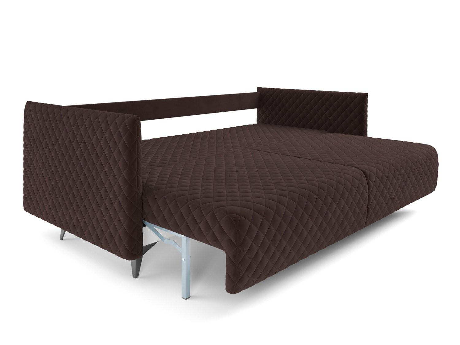 Диван Вашингтон Велюр шоколад HB-178 16