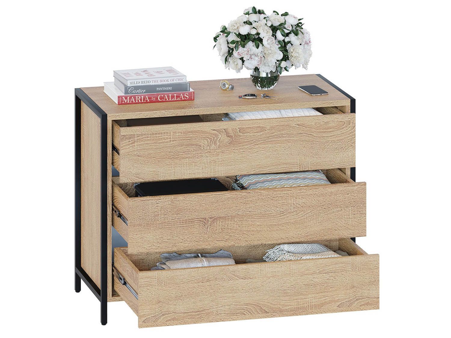 Комод Т-401 Дуб Сонома