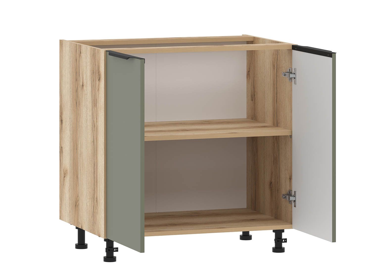 Норвуд 100.52.800 тумба кухонная Дуб Делано / Олива