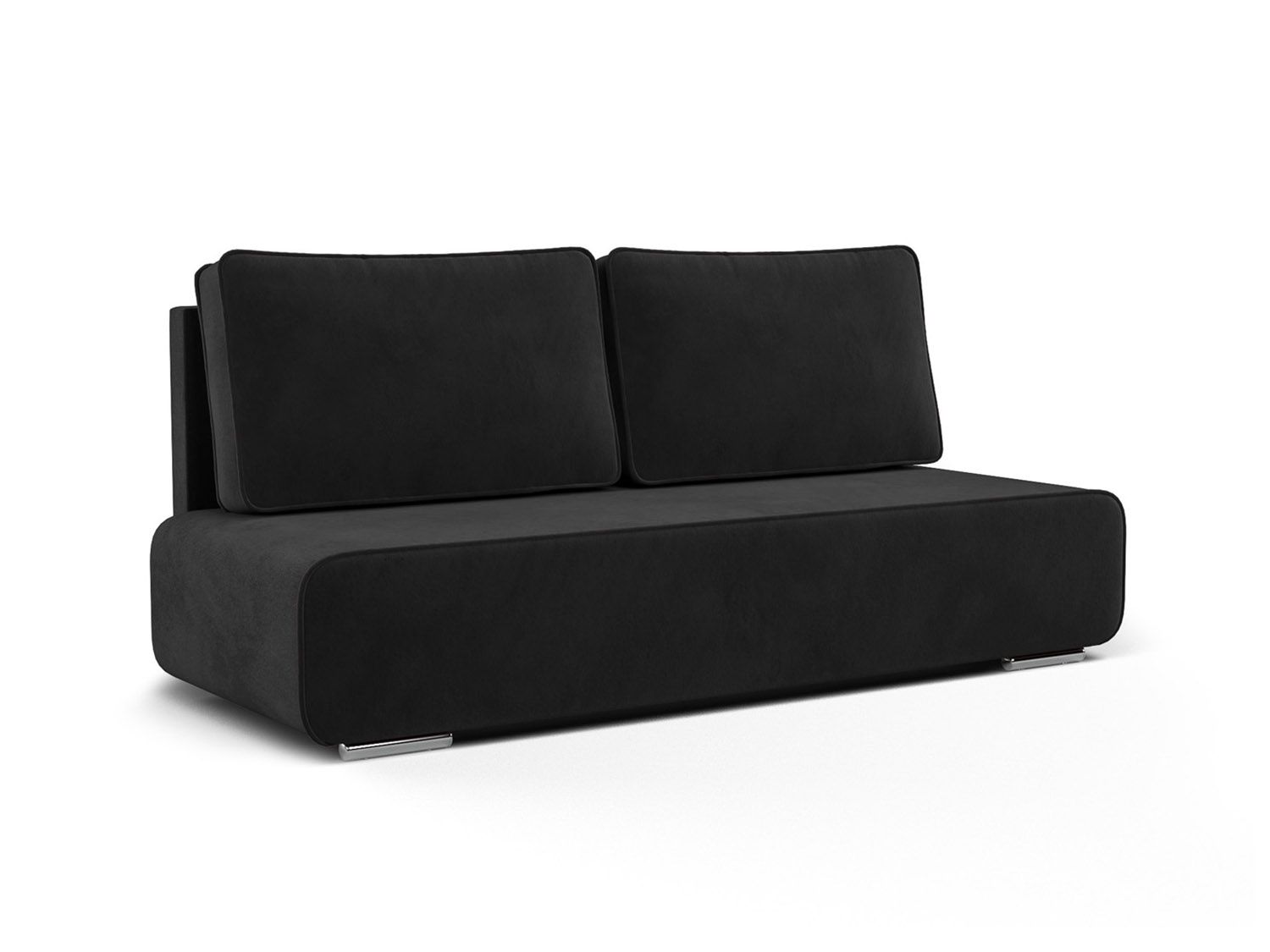 Диван Марк велюр черный / НВ-178/17