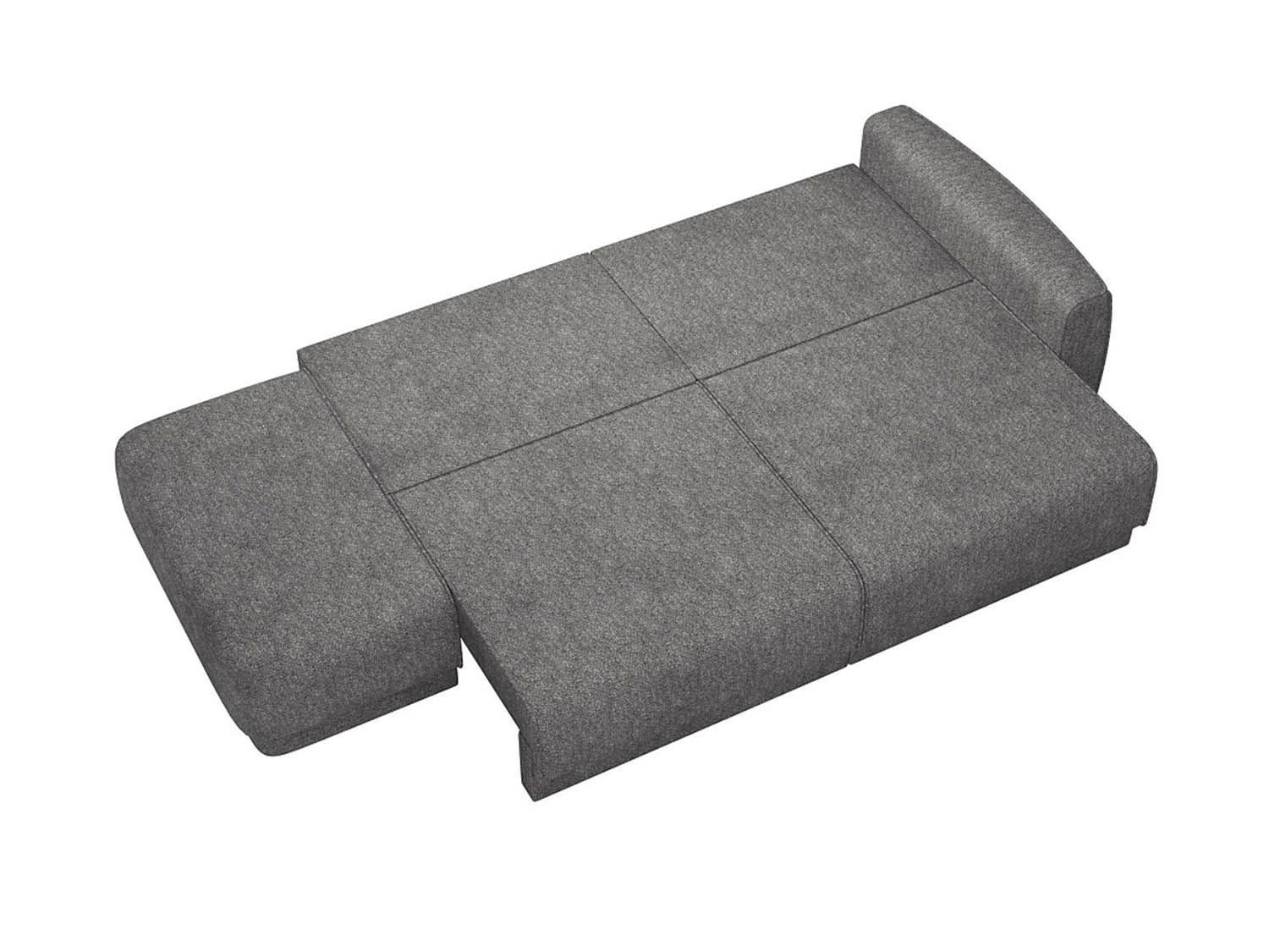 Женева 2SPF ЛЕВЫЙ диван-кровать еврокнижка / Стоун