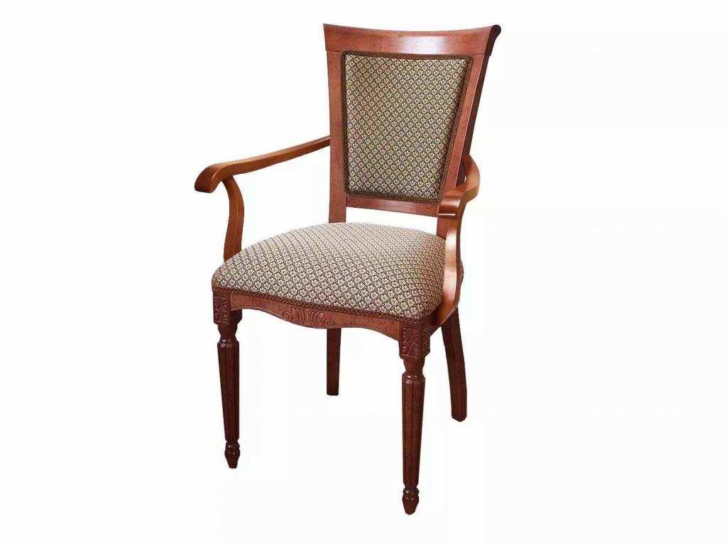 Кресло С-12 вишня/агата коричневая