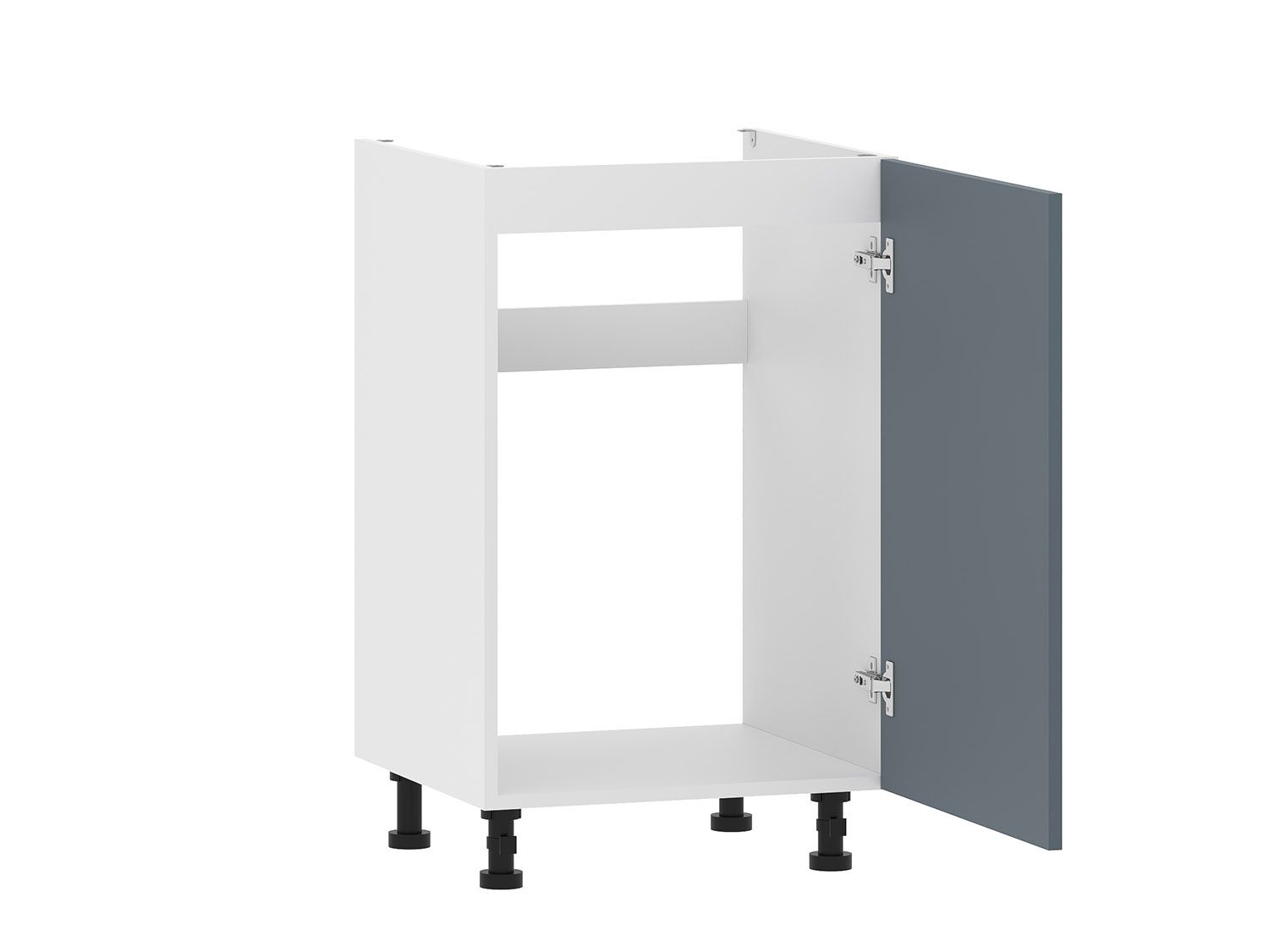 Борги 100.03 тумба под мойку (500) Белый / Маренго