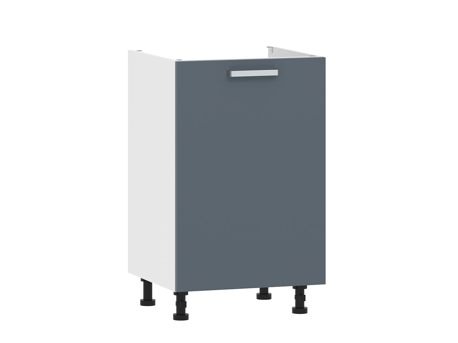 Борги 100.03 500 тумба под мойку / Белый/Маренго