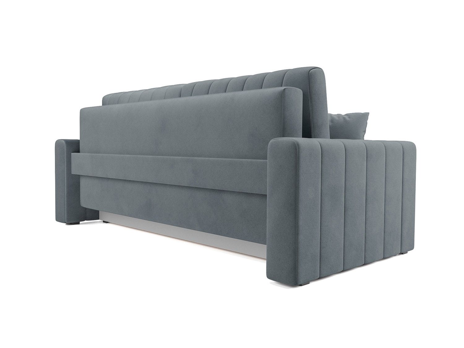 Диван Лондон велюр серо-синий / НВ-178/26